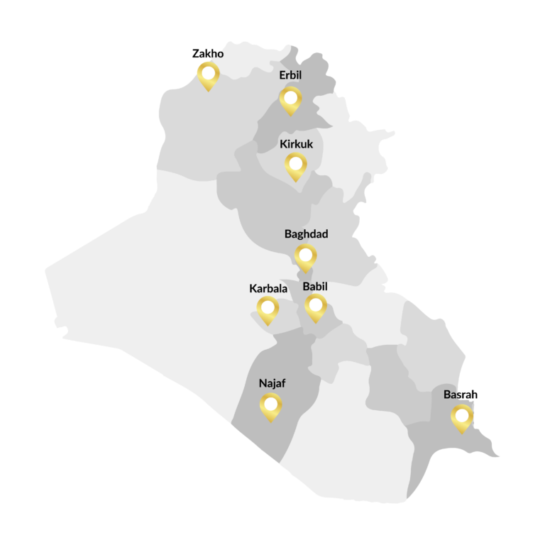 iraq map