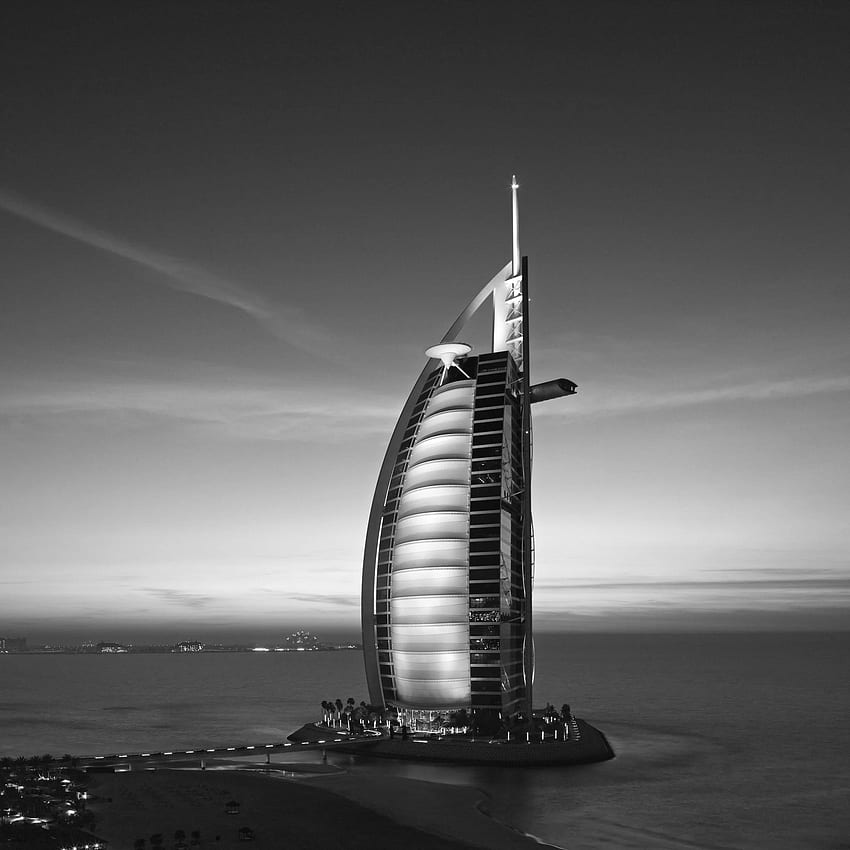 desktop wallpaper burj dubai city tap to see more black white city